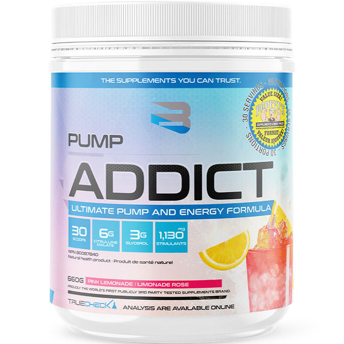 Believe Supplements Pump Addict 60 serv