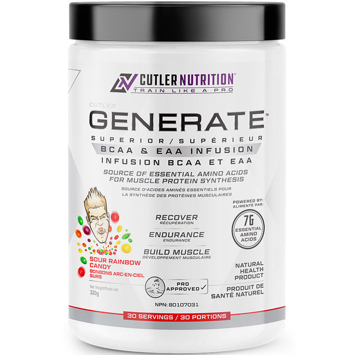 Cutler Nutrition Generate 30 Sv