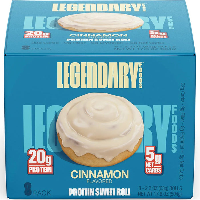 Legendary Foods Protein Sweet Roll Box of 8