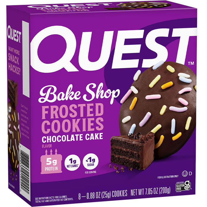 Quest Frosted Cookie Box of 8