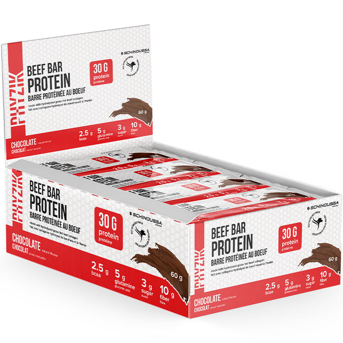 Physzik Beef Protein Bars Box of 12