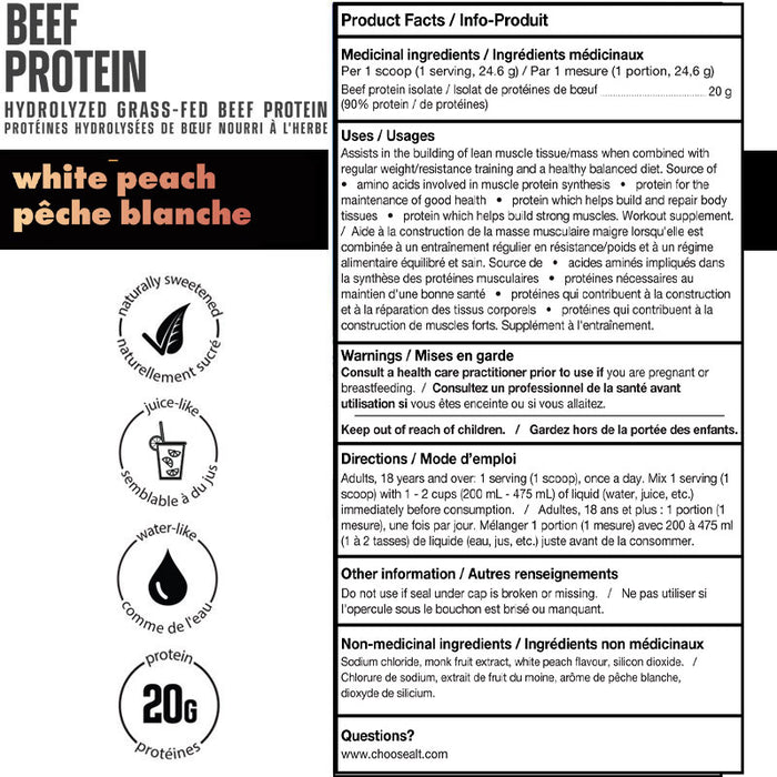 ALT Beef Protein Isolate 25 Sv