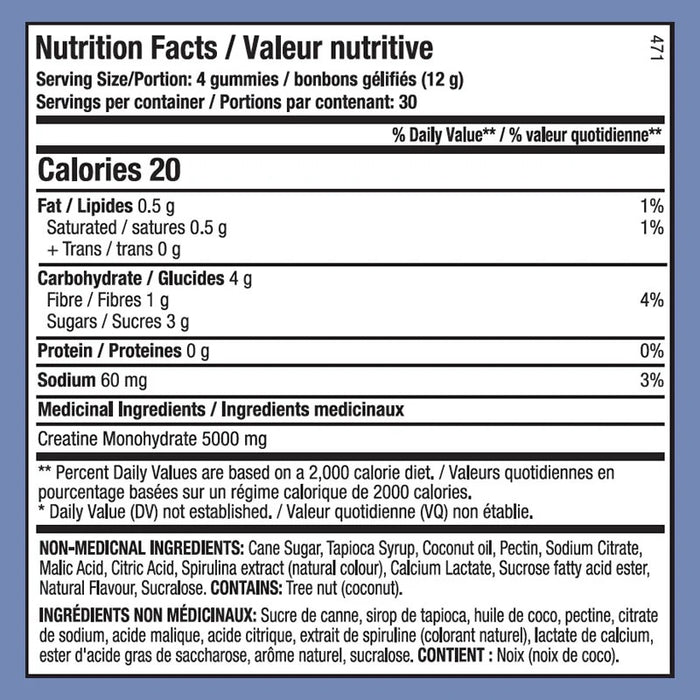 ANS Creatine Gummies 120 ct