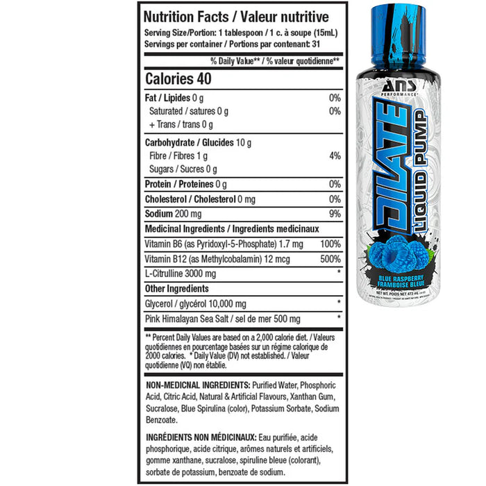 ANS DILATE Liquid Pump 16oz