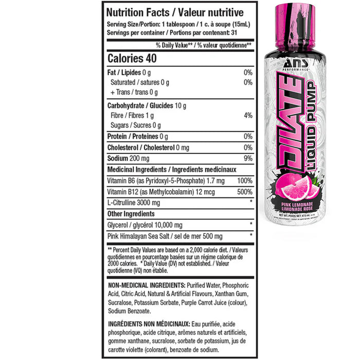 ANS DILATE Liquid Pump 16oz