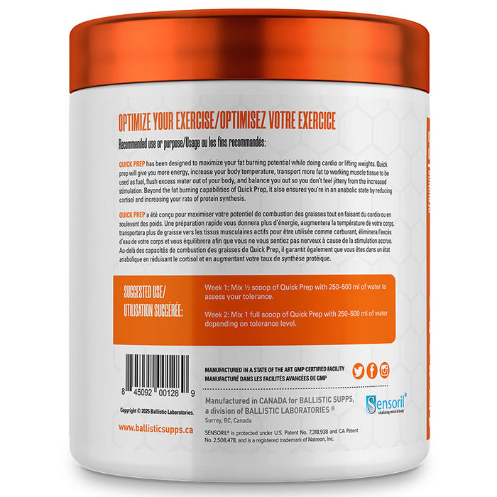 Ballistic Quick Prep 30 Sv