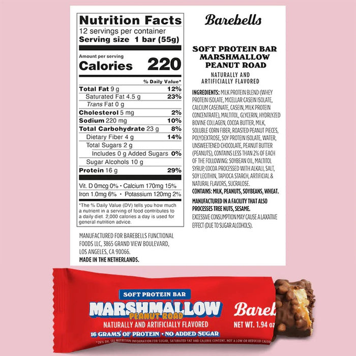 Barebells Soft Bars Box of 12