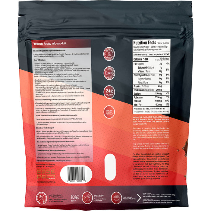 Base Pro Whey Concentrate 5lb