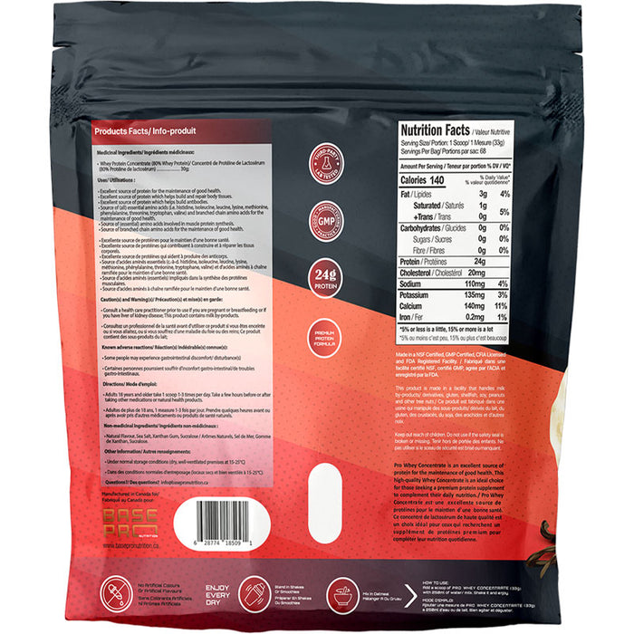 Base Pro Whey Concentrate 5lb