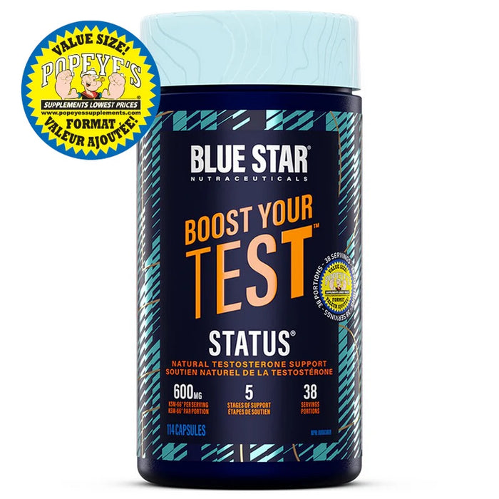 Blue Star Status Test Booster 114 caps