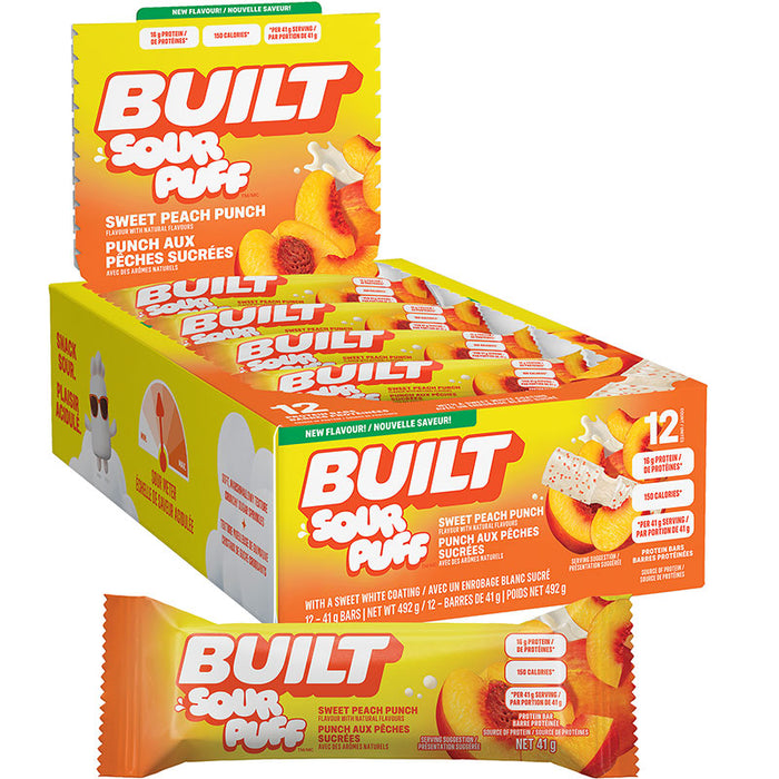 Built Sour Puffs Bar Box of 12