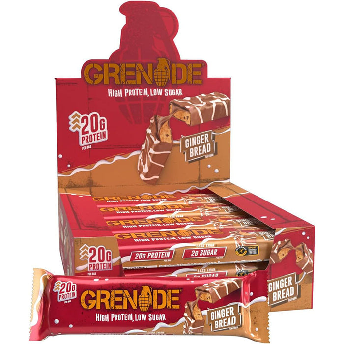 Grenade Bar Box of 12