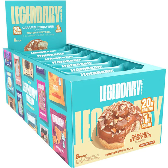 Legendary Foods Protein Sweet Roll Box of 8
