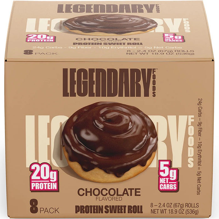 Legendary Foods Protein Sweet Roll Box of 8