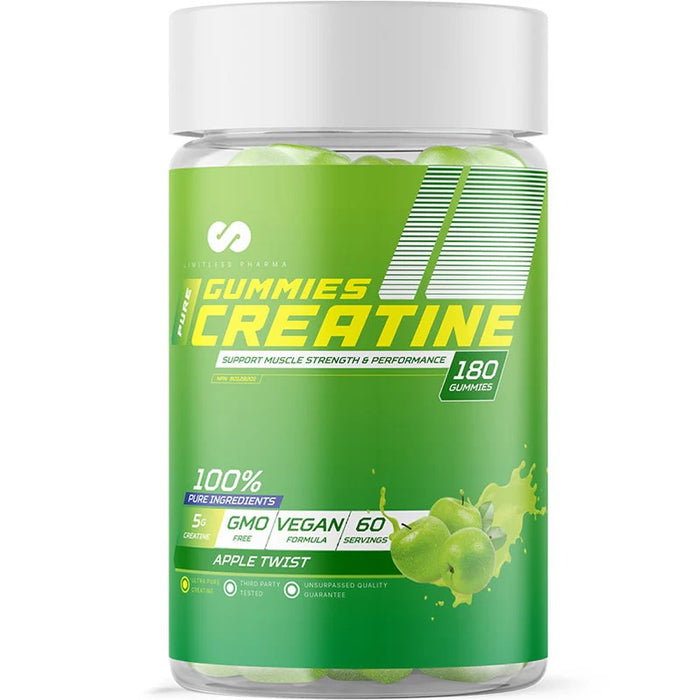 Limitless Pharma Creatine Gummies 180 cap