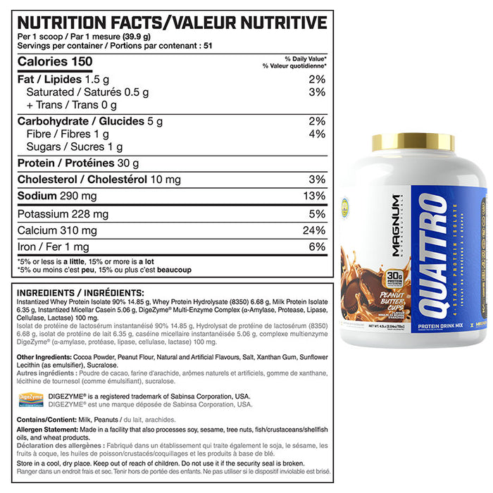 Magnum Quattro 4.5lb
