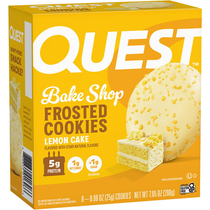 Quest Frosted Cookie Box of 8