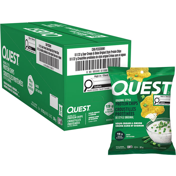 Quest Chips Box of 8