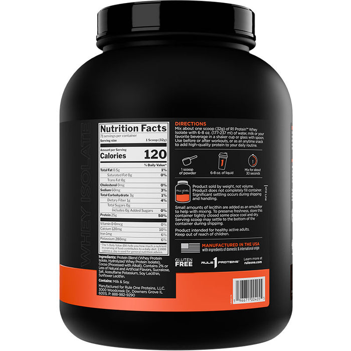 Rule 1 Protein Isolate 5lb