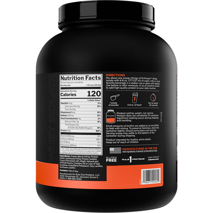 Rule 1 Protein Isolate 5lb