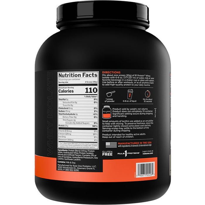 Rule 1 Protein Isolate 5lb