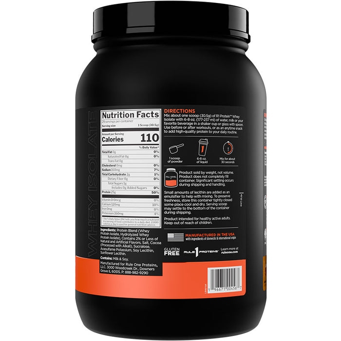Rule 1 Protein Isolate 2lb