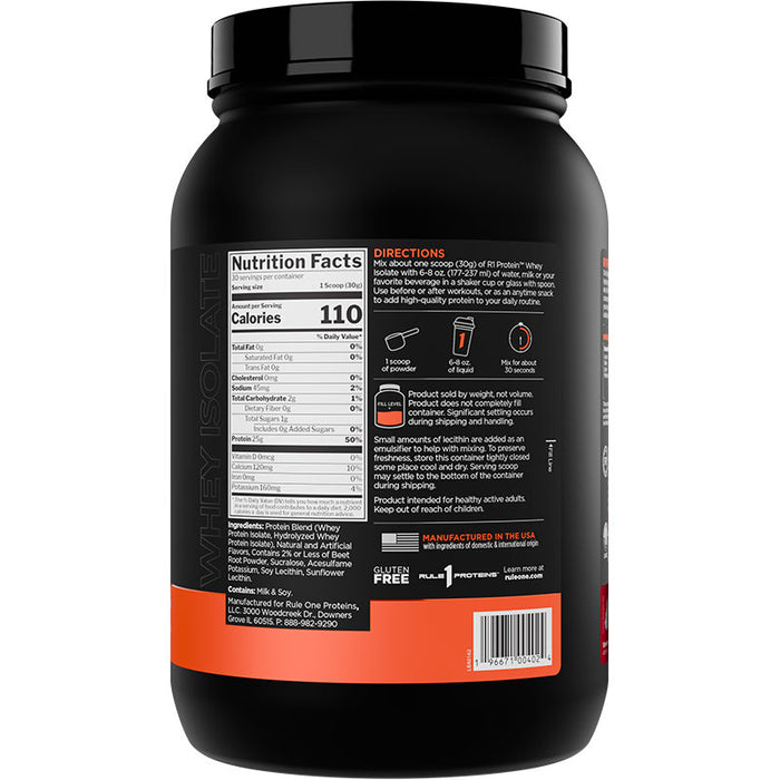 Rule 1 Protein Isolate 2lb