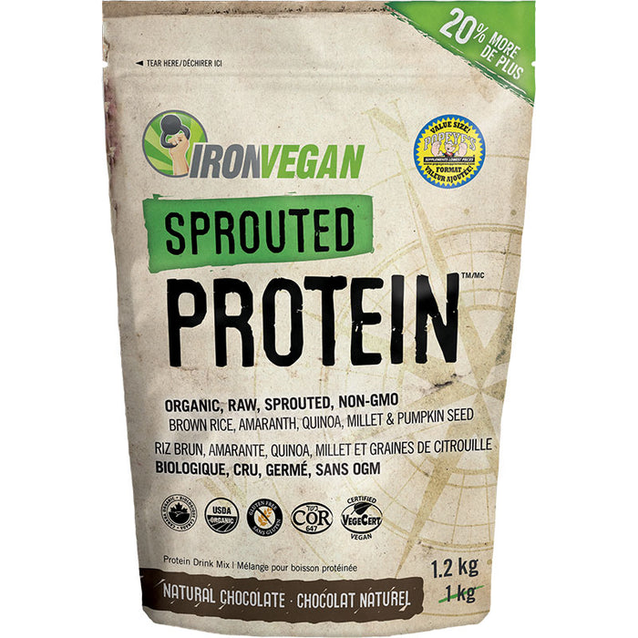 Iron Vegan Sprouted Protein 1.2 kg