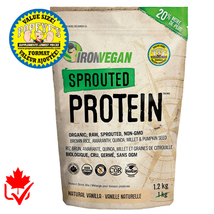 Iron Vegan Sprouted Protein 1.2 kg