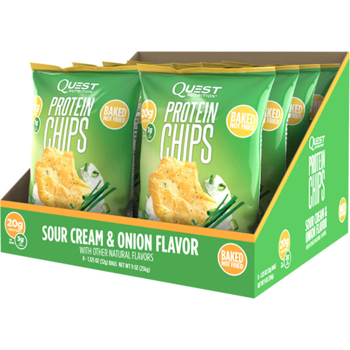 Quest Chips Box of 8