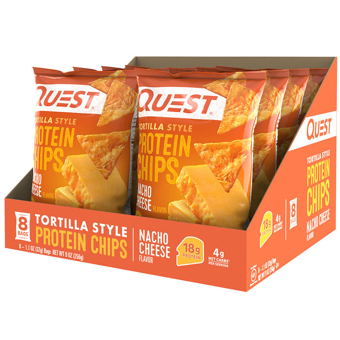 Quest Chips Box of 8