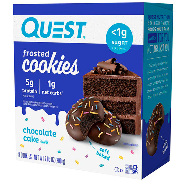 Quest Frosted Cookie Box of 8