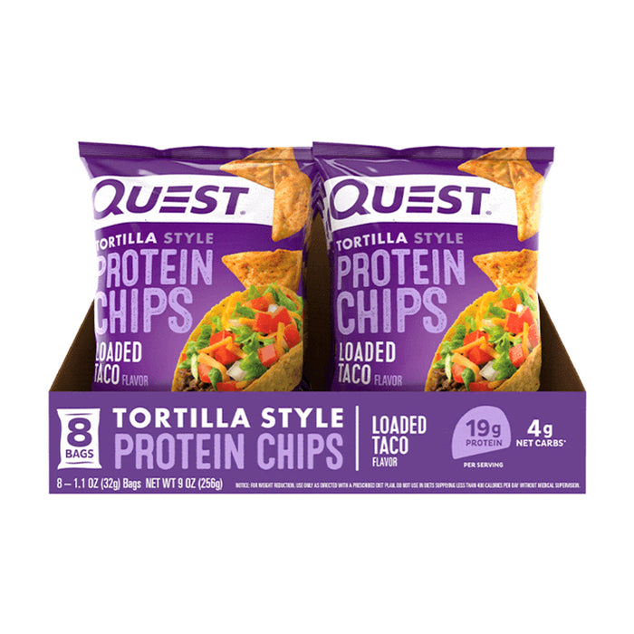 Quest Chips Box of 8