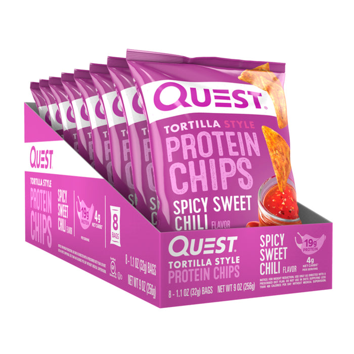 Quest Chips Box of 8