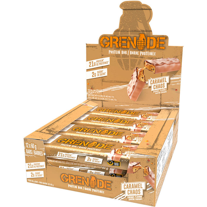 Grenade Bar Box of 12