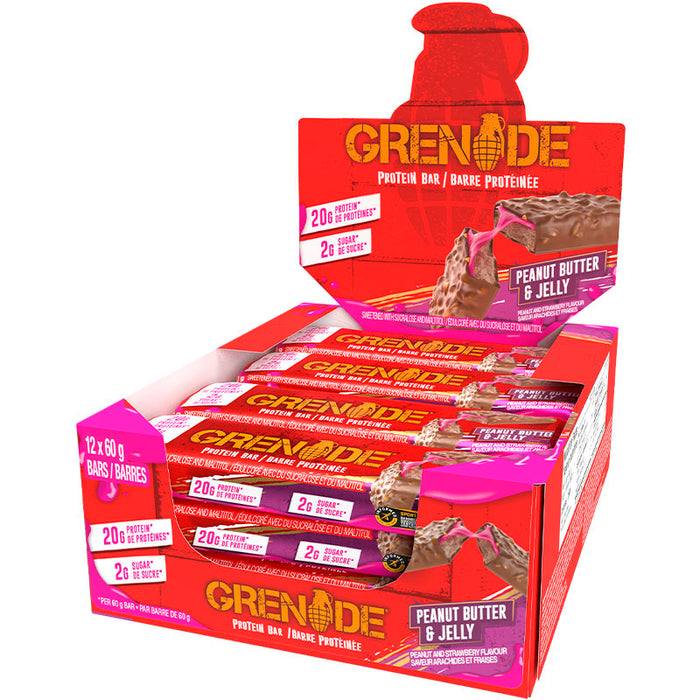 Grenade Bar Box of 12