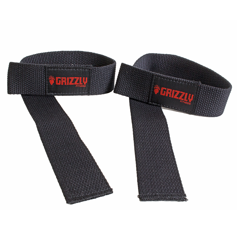 Grizzly Lifting Straps Black — Popeye's Supplements Calgary